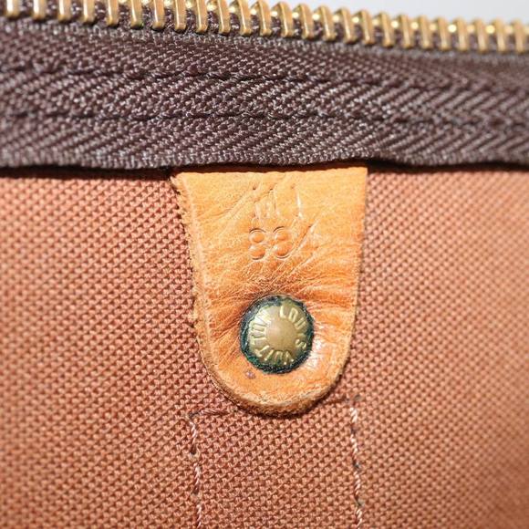 LOUIS VUITTON Monogram Keepall 60 Boston Bag M41422 LV Auth 85275 - Picture 12 of 16
